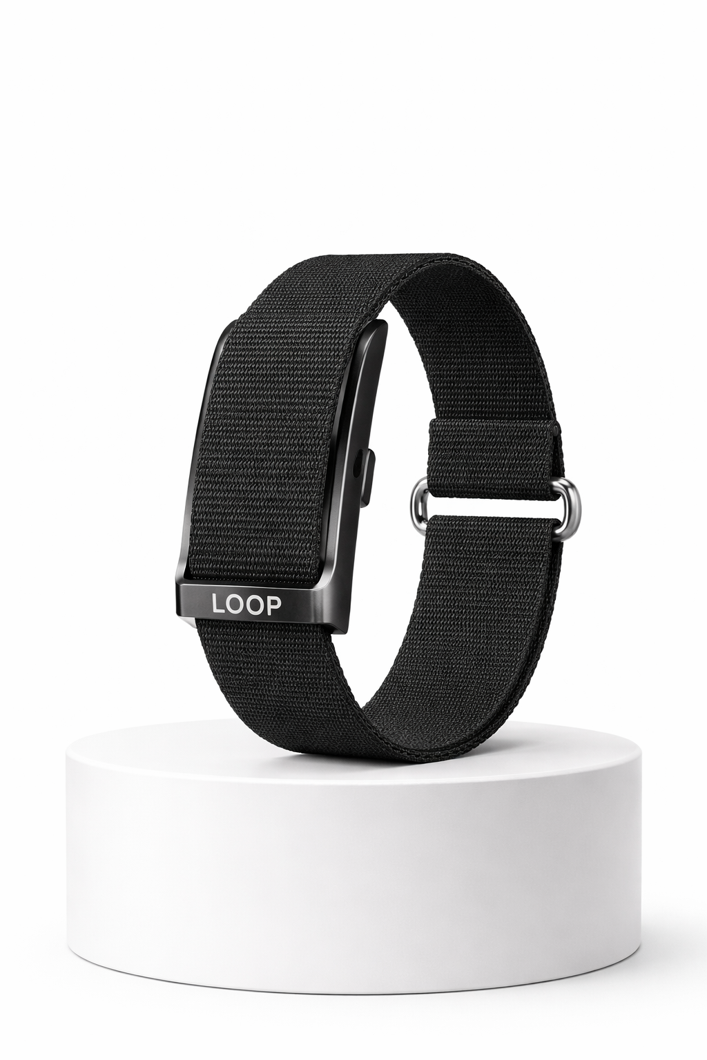 BRACELET LOOP NOIR NYLON