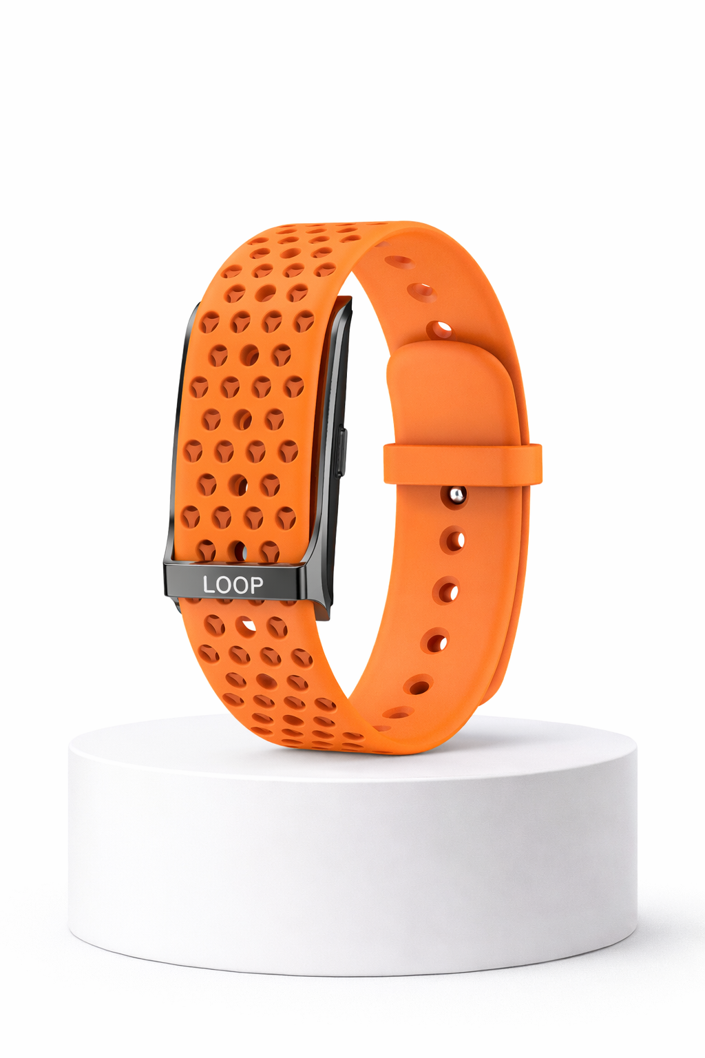 BRACELET LOOP ORANGE SILICONE