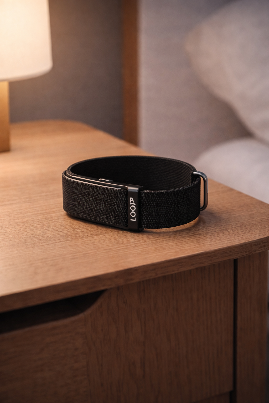 BRACELET LOOP NOIR NYLON